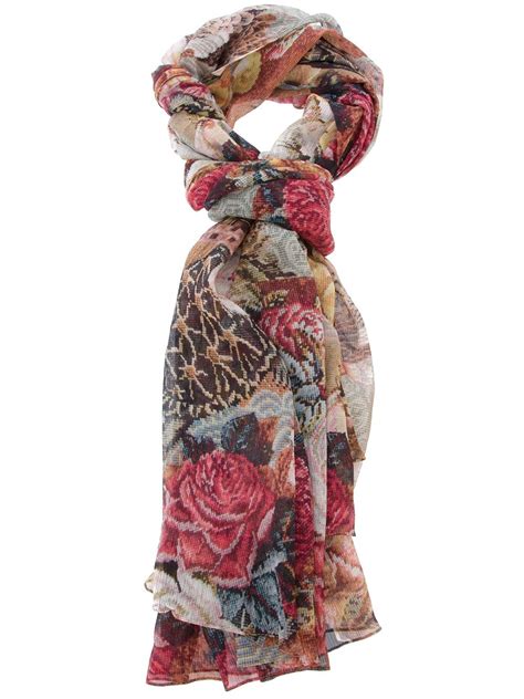 farfetch dolce and gabbana scarf